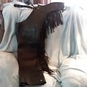 Ladies Leather Chaps